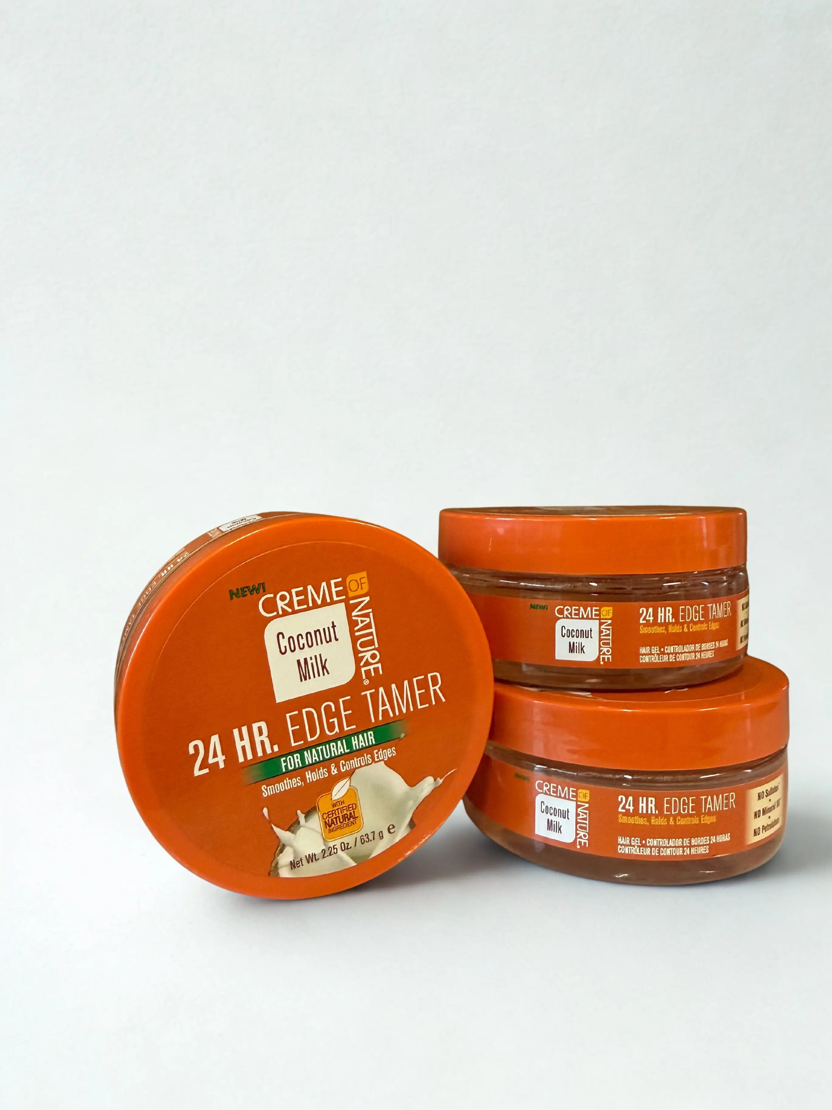 Creme of Nature Coconut Milk 24 HR. Edge Tamer Gel 63.7 gr