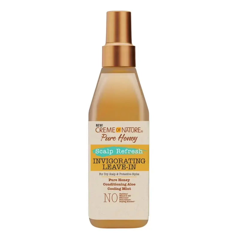 Creme of Nature Pure Honey Scalp Refresh Invigorating Leave in