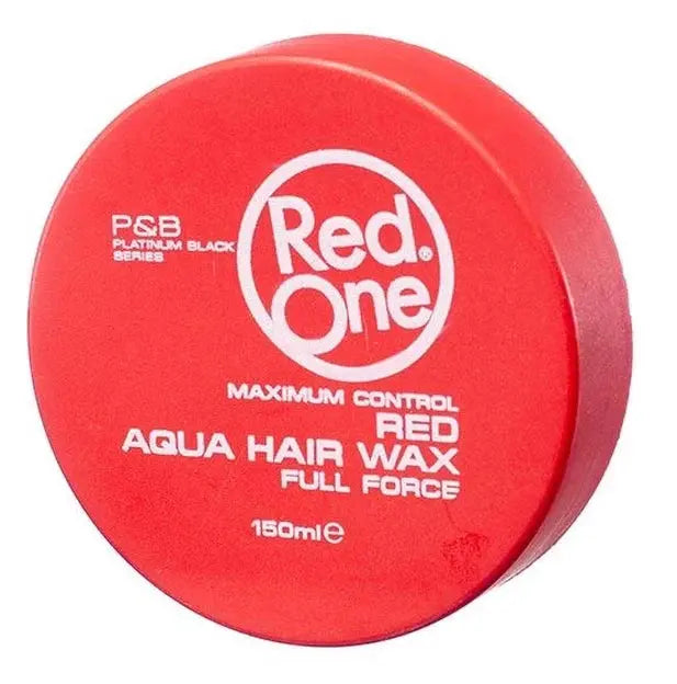 Red One Aqua Hair Wax Red